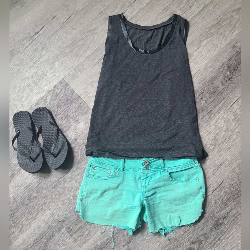 Mint shorts
